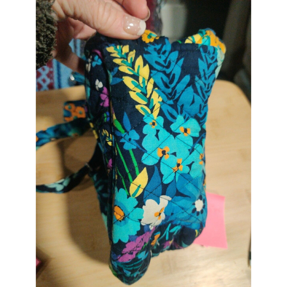 Vera Bradley Crossbody Hipster Midnight Blues Purse Retired - Picture 10 of 12
